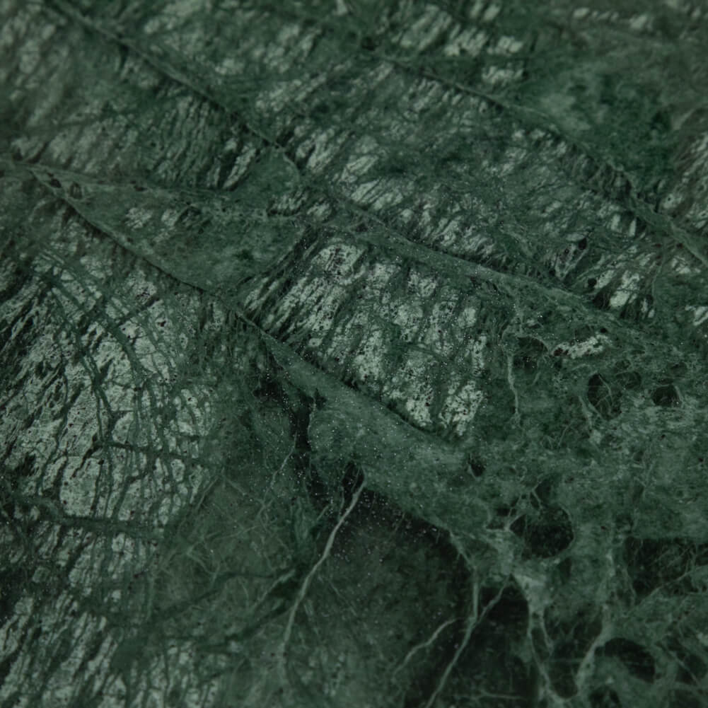 Natural Medium Green Marble Pastry Board 12 x 16 Inch