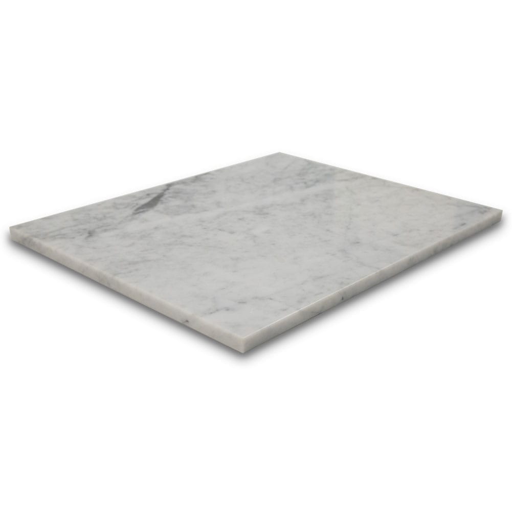 Bianco Carrara White Marble Pastry Board Cheese and Cutting Board