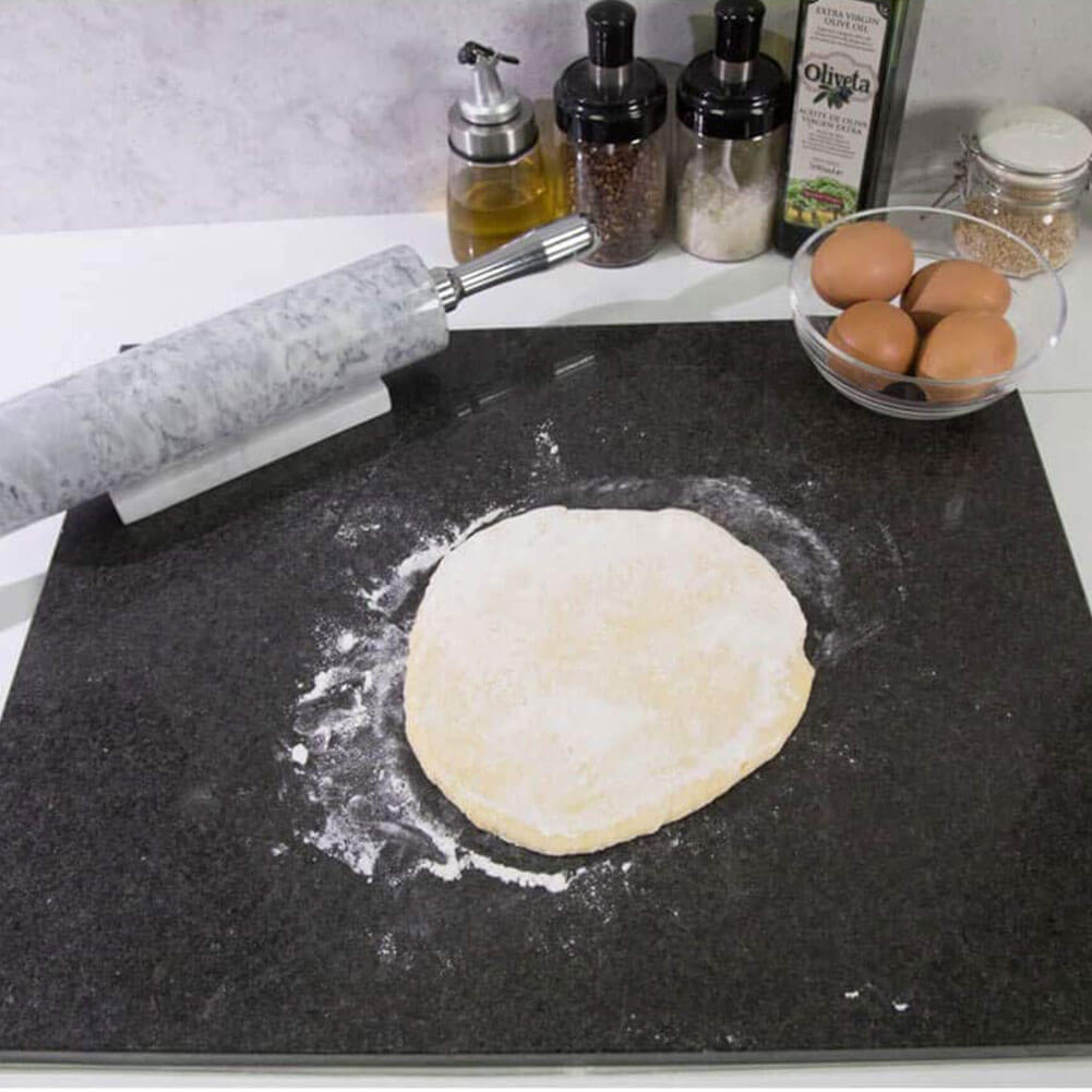 Natural Black Granite Pastry Cheese And Cutting Serving Board