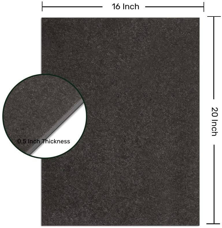 Greenland Black Granite Marble Pastry Board Cheese and Cutting Board