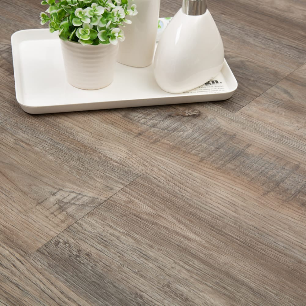 Luxury Vinyl Plank Flooring Provo Oak 48 x 7 Inch (10-Pack, 23.6 sq.ft)