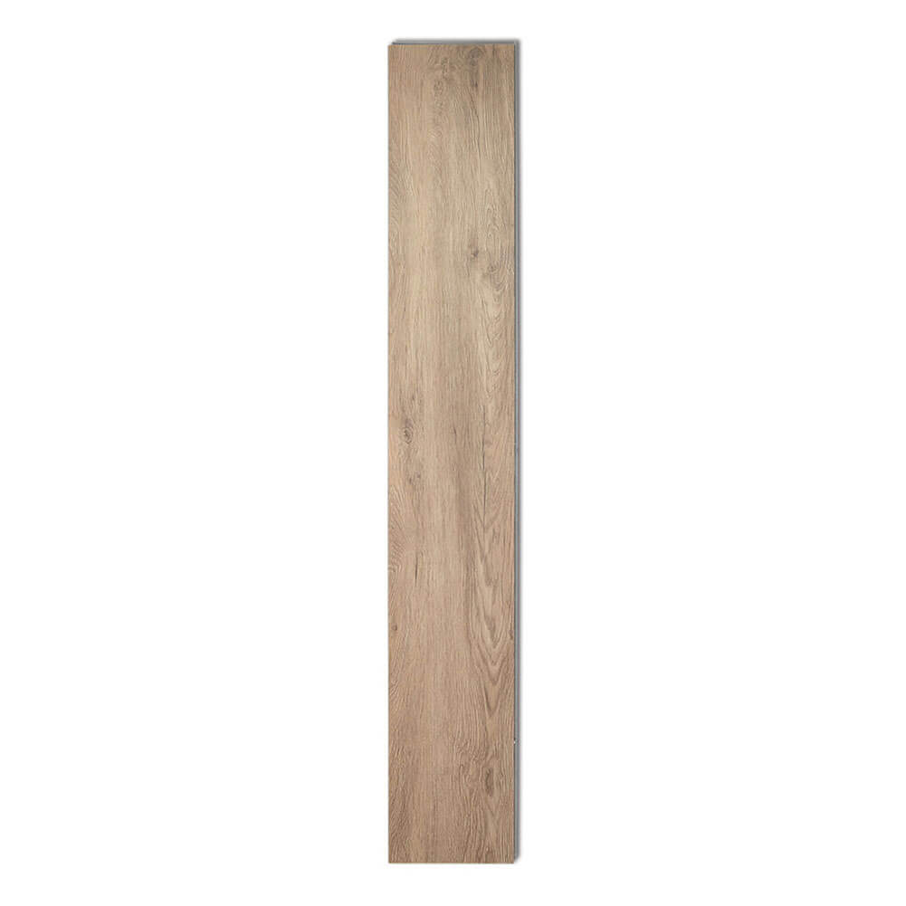 Luxury Vinyl Plank Flooring Walnut Wood Grain Finish 48 x 7 Inch (10-Pack, 23.6 sq.ft)