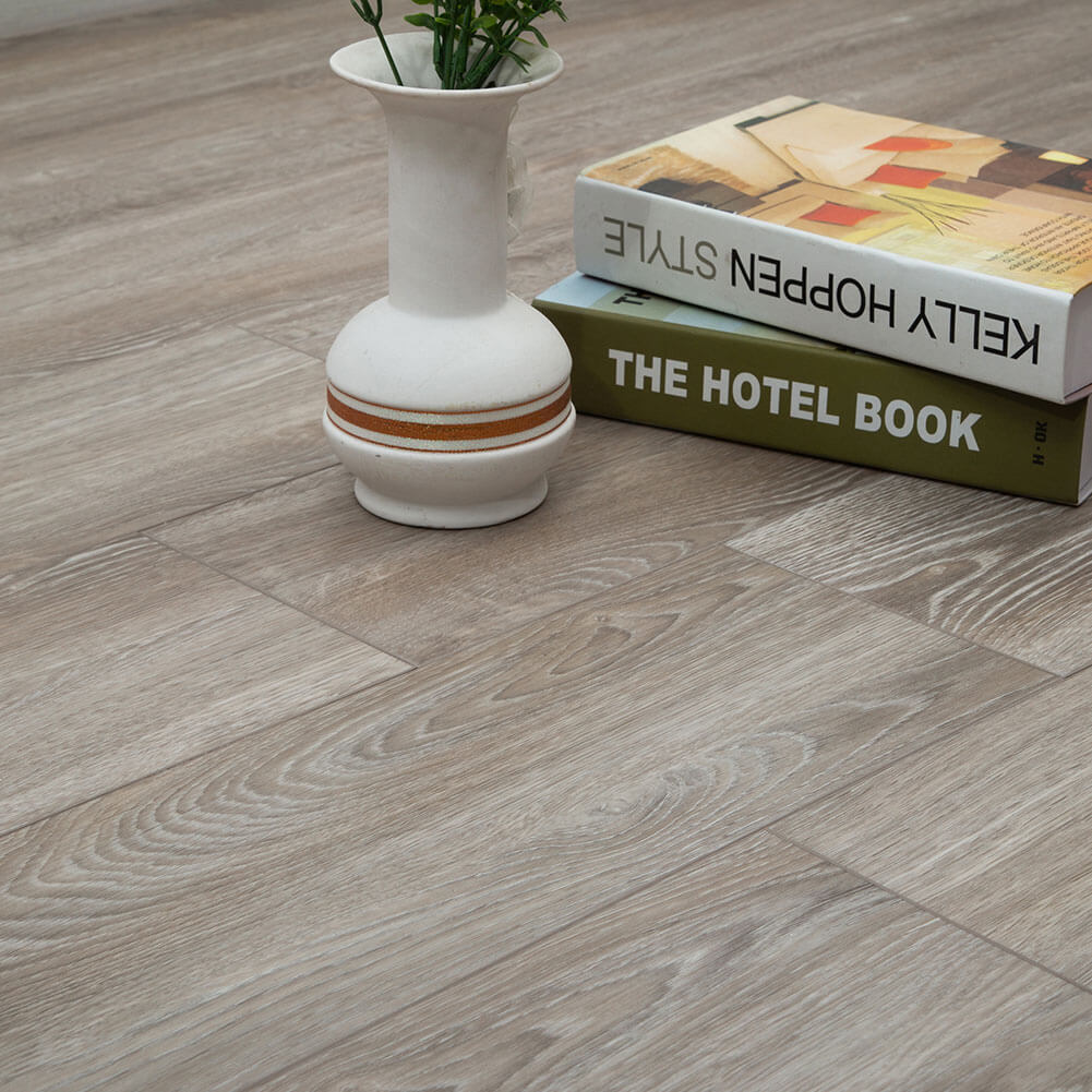 Luxury Vinyl Plank Flooring Tile Click Floating Floor Cantha Oak 48 x 7 Inch (10-Pack, 23.6 sq.ft)