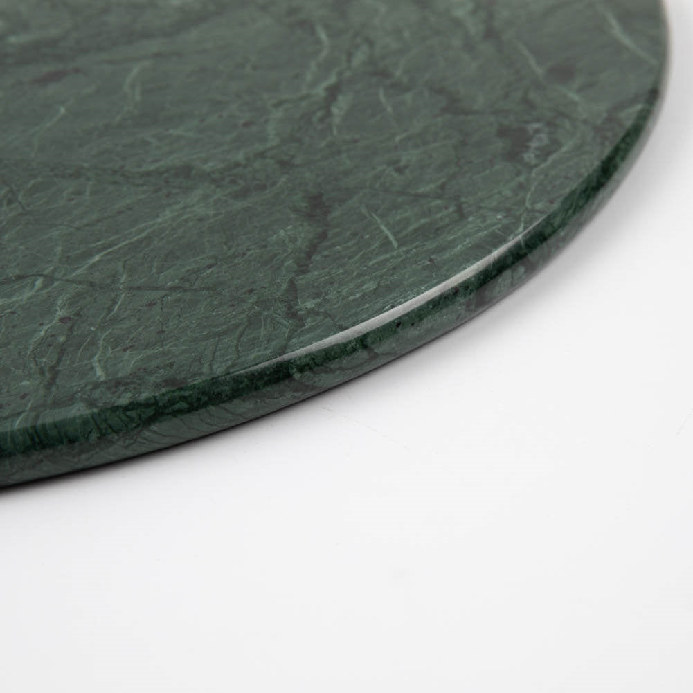 Green Marble Corner Shower Shelf Polished Round Edge Pack of 1