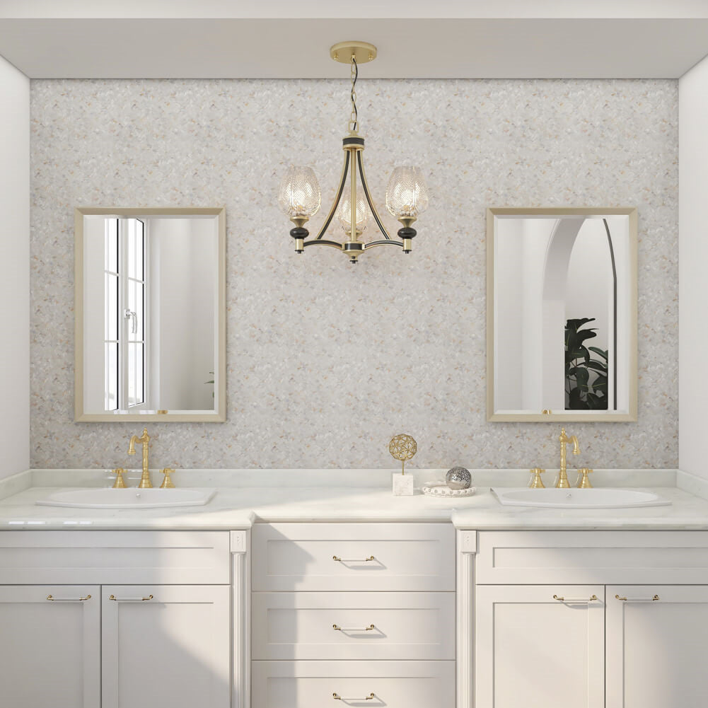 Peel and Stick Shell Backsplash Herringbone Mother of Pearl Mosaic 6-Pack