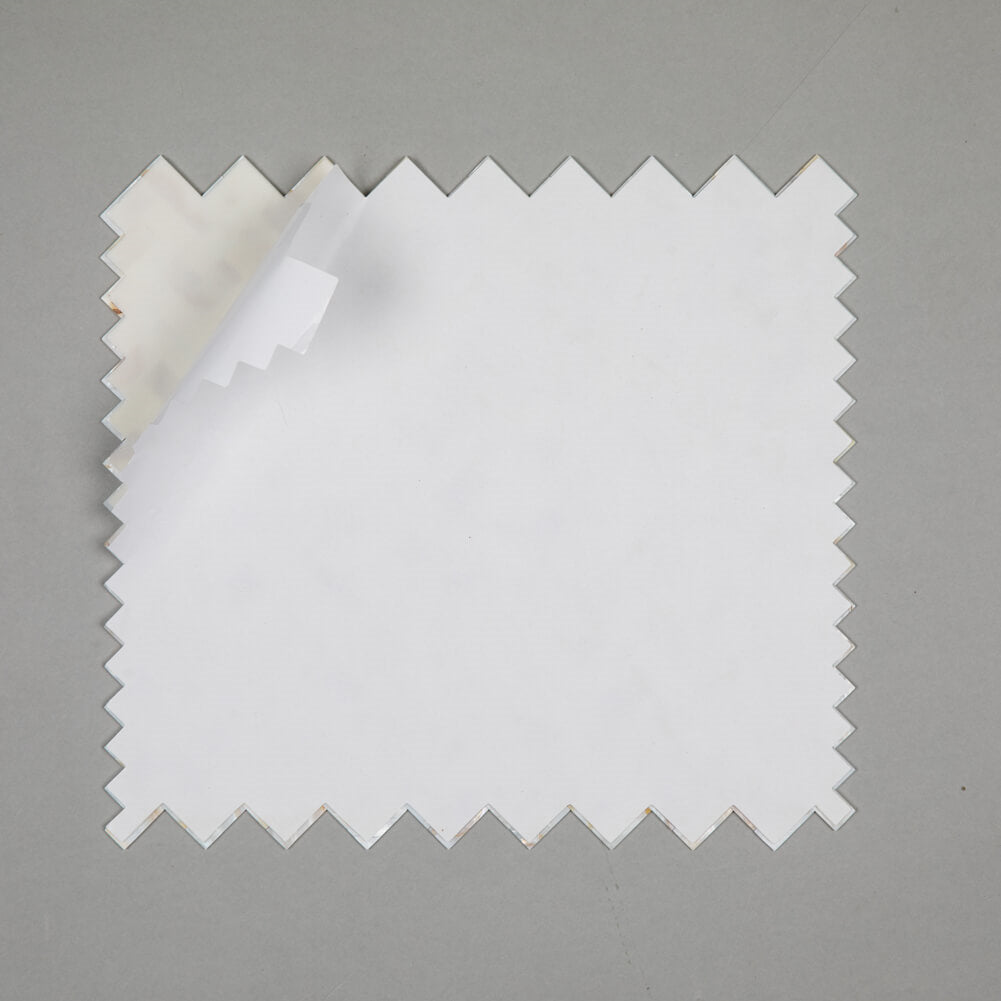 Peel and Stick Shell Backsplash Herringbone Mother of Pearl Mosaic 6-Pack