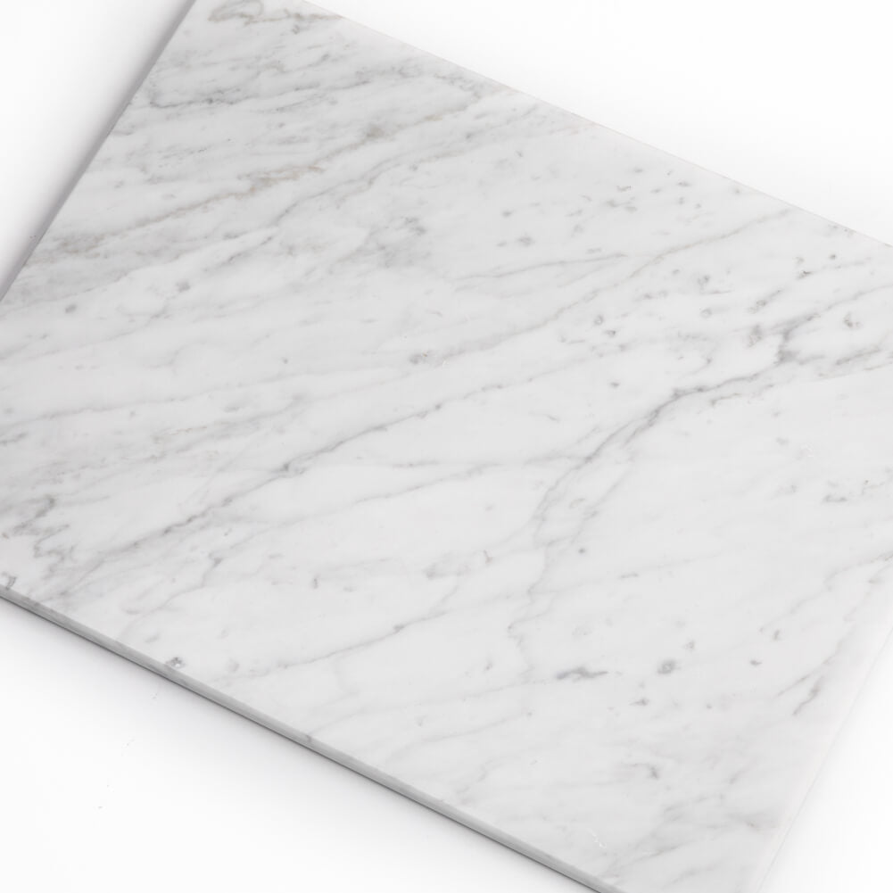 Carrara White Marble Cutting Board 12 x 16 Inch