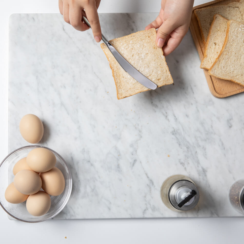 Carrara White Marble Cutting Board 12 x 16 Inch