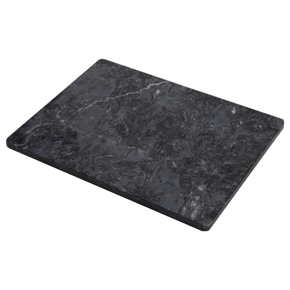 Pentagon Gray Marble & Wood Serving Platter | Geometric popular Stone Cutting Board