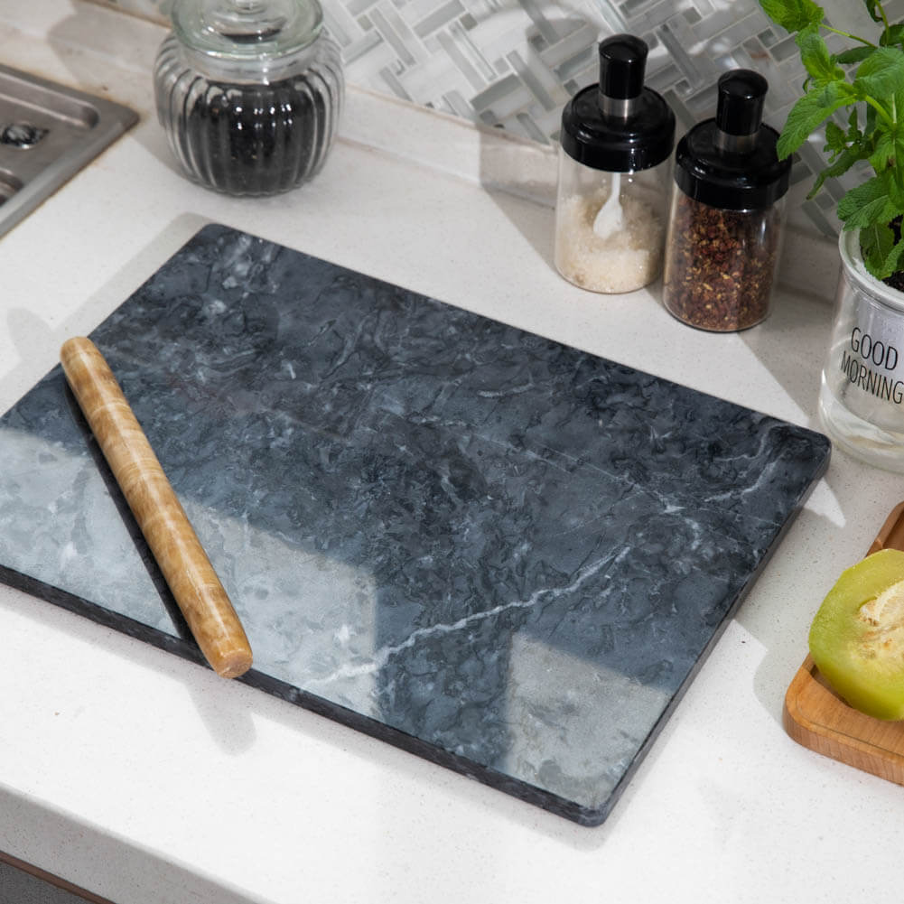 Gray Marble Cutting Board 12 x 16 Inch