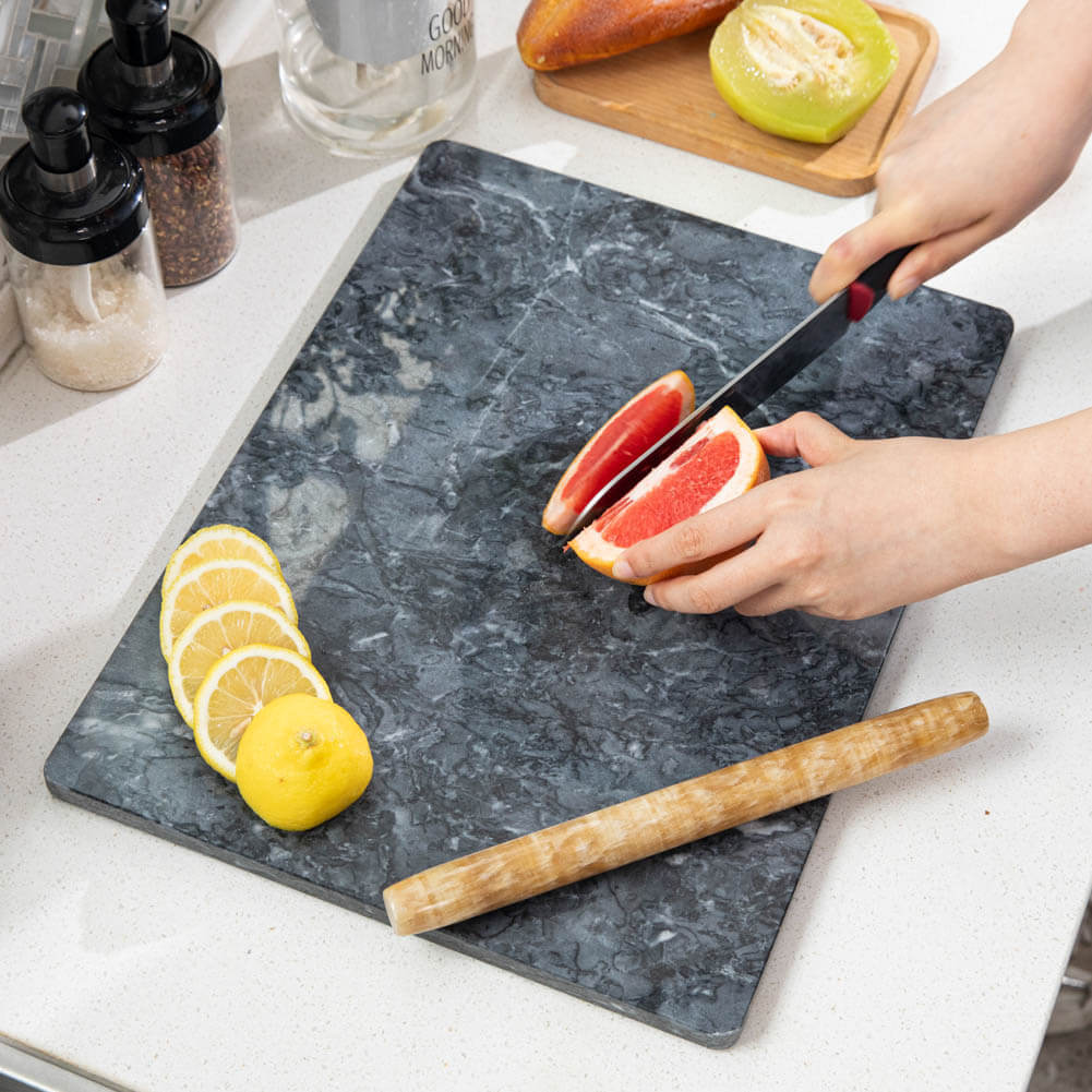 Gray Marble Cutting Board 12 x 16 Inch