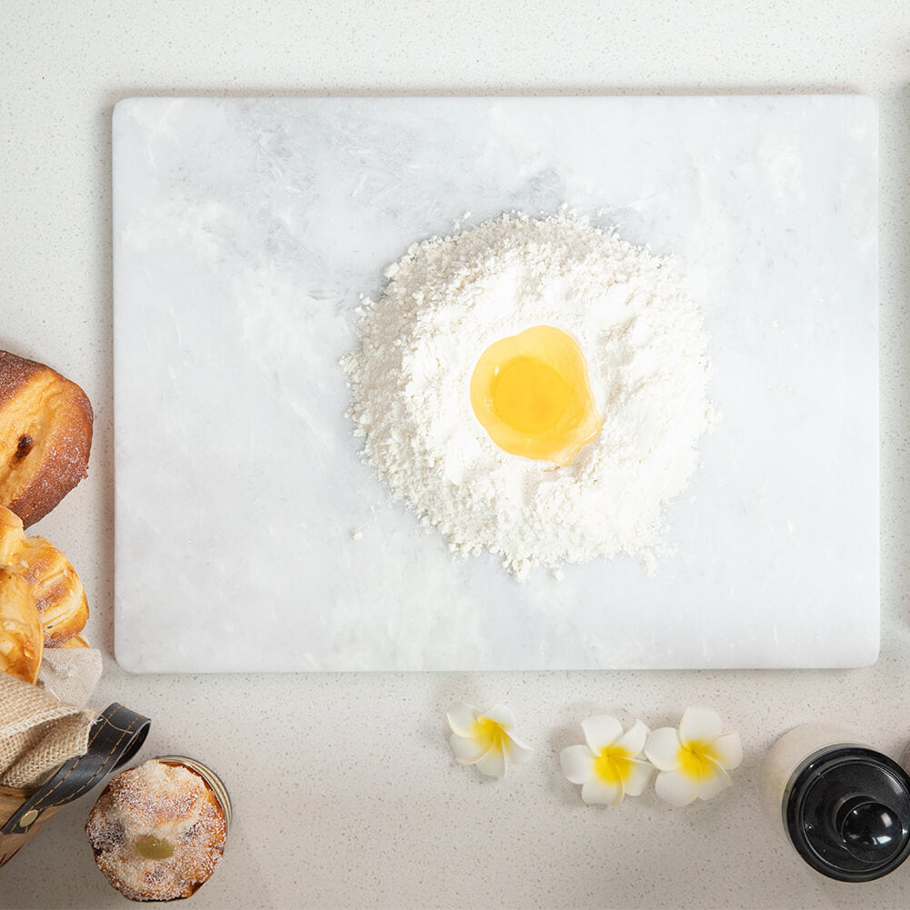 MasterClass Prep & Serve Marble Pastry Serving Board 12” Square Cutting  Board
