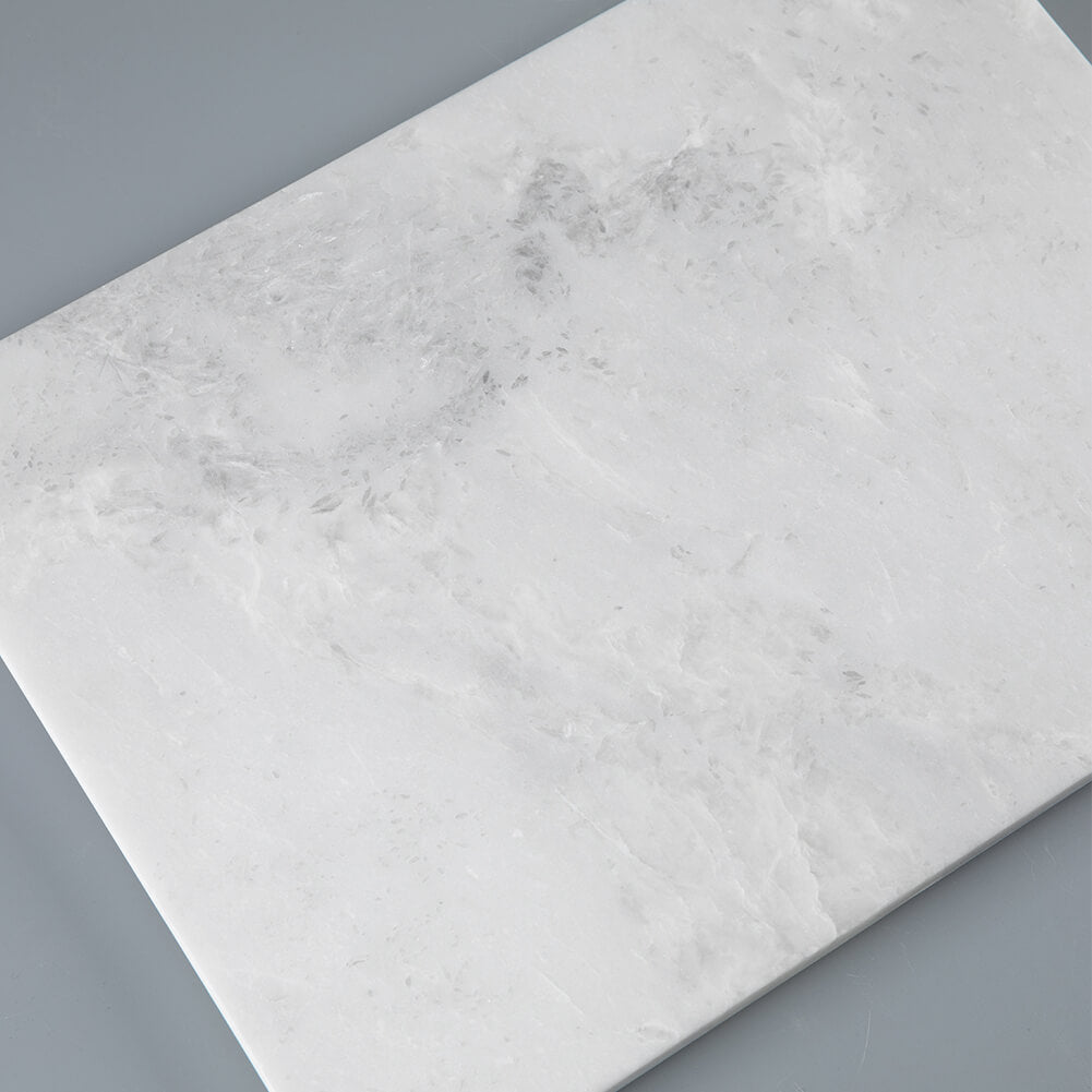Marble Pastry Board 16x12 inch Cutting Board Marble Serving Tray Creamy White